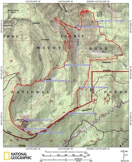 Larch Bell Loop Route OR