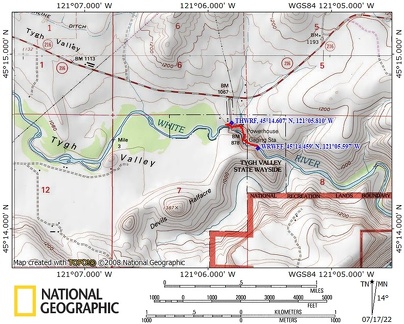 White River Falls Route OR