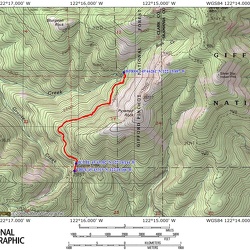 Tarbell Rock Creek Route WA